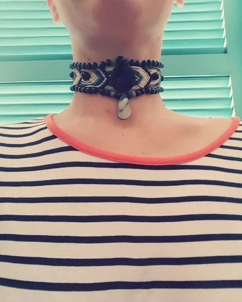 Black Mermaid Chocker resmi