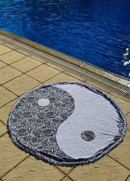 Picture of Mis Yuvarlak Havlu / Ying Yang