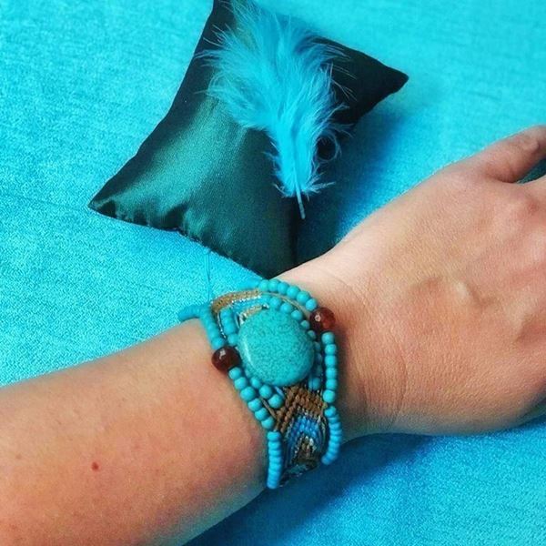 Turquoise Eye Bracelet resmi